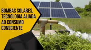 Bomba de água movida a energia solar