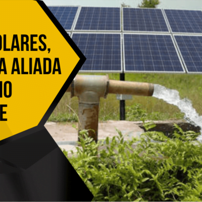 Bomba de água movida a energia solar
