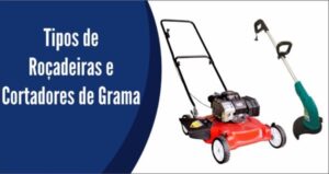 Roçadeira e cortador de grama