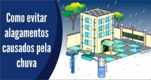 Evite alagamentos causados pela chuva. Veja essas dicas