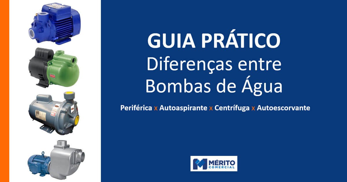 GUIA PRÁTICO | Diferenças entre Bombas de Água