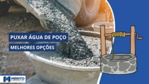Como puxar água de poço artesiano.