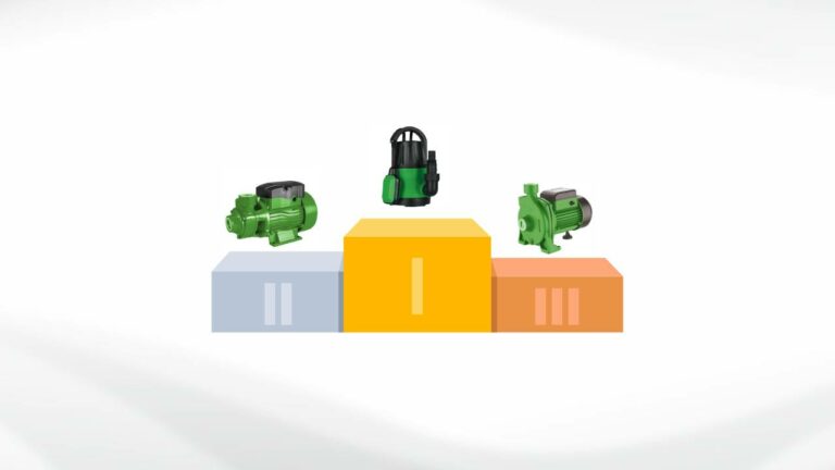 Melhores marcas de bomba de água.