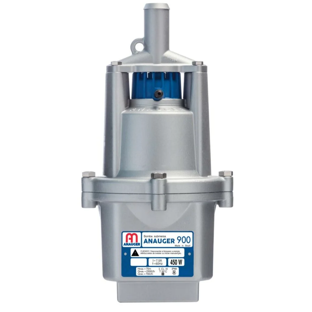 Bomba Vibratória Para Poço Anauger 900 5g 450 Watts Monofásica 220v