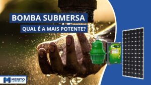 Ilustração bomba submersa.