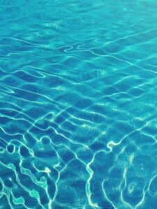água da piscina