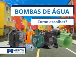 banner de bombas de água como escolher para o condomínio?