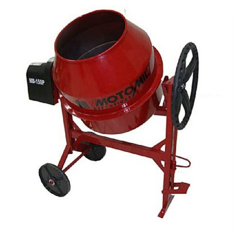 Betoneira vermelha dde 150 Litros.