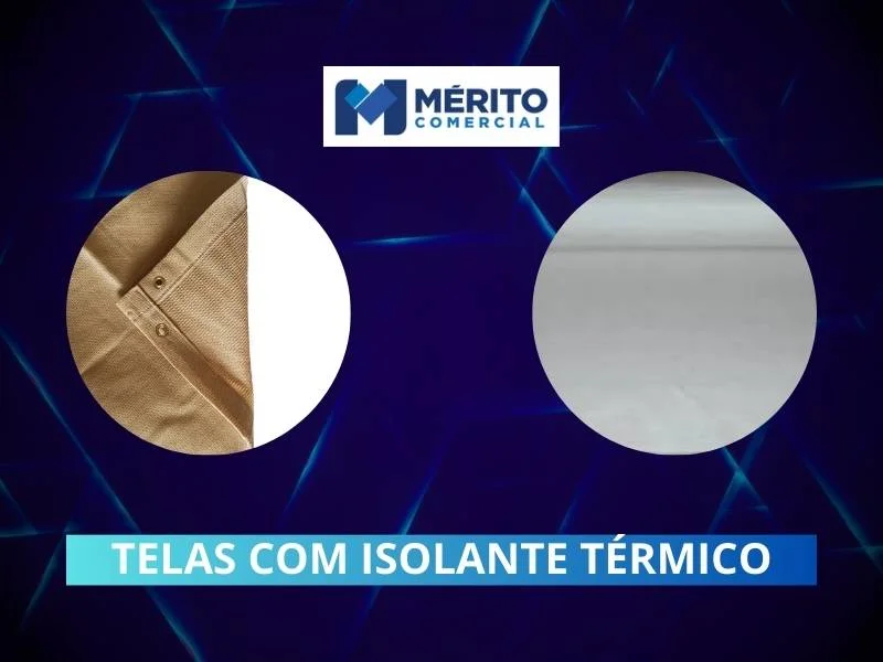 Telas com isolante térmico