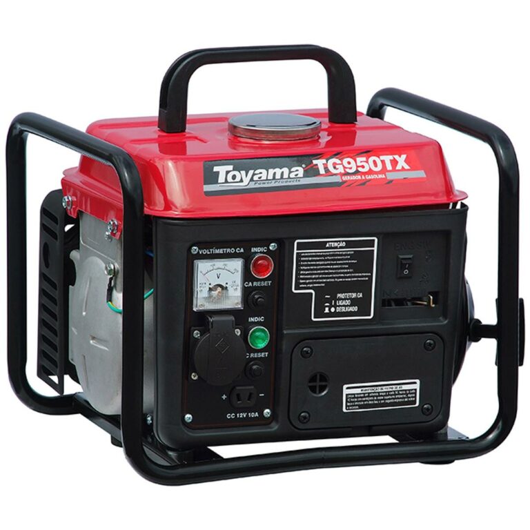Gerador de Energia Toyama Tg950tx-110 0.95 Kva 1.48hp Monofásico 220v à Gasolina