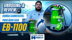 Bomba Submersível EB-1100 da Eurobombas.