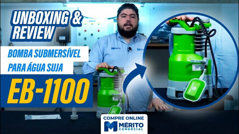 Bomba Submersível EB-1100 da Eurobombas.