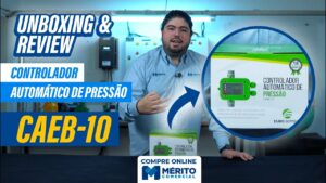 Controlador Automático de Pressão CAEB-10 da Eurobombas.