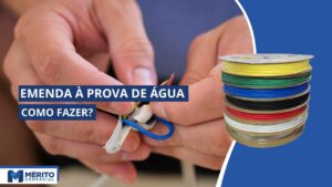 Como fazer uma emenda à prova de água?