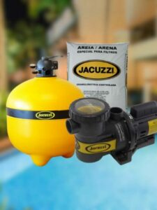 kits de filtros e bombas.