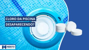Cloro da piscina sumindo.