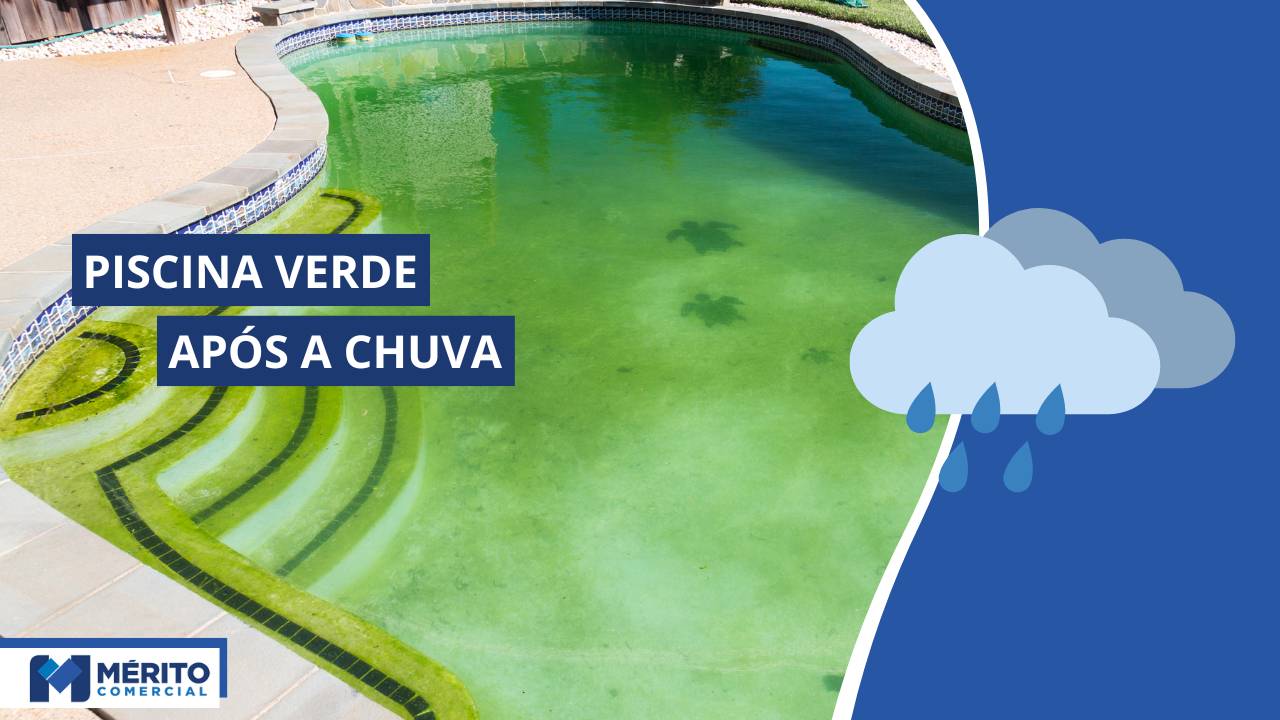 Piscina Verde Após a chuva.