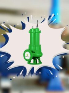 Bomba Submersível para Esgoto Eurobombas WQ-15-20 2.2B 3 CV IP68 Trifásica 220V 60Hz.