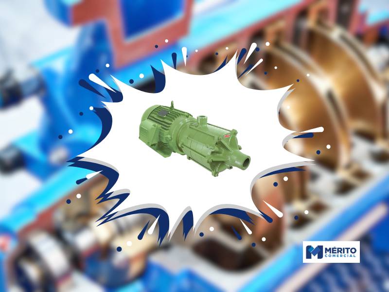 Bomba Centrífuga Multiestágio Schneider ME-AL 2250V - 5 CV Trifásica 220/380/440/760V