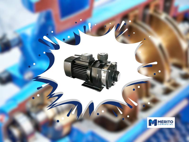 Bomba Multiestágio Jacuzzi JMH 4/20-T - 0,95 CV Trifásico.