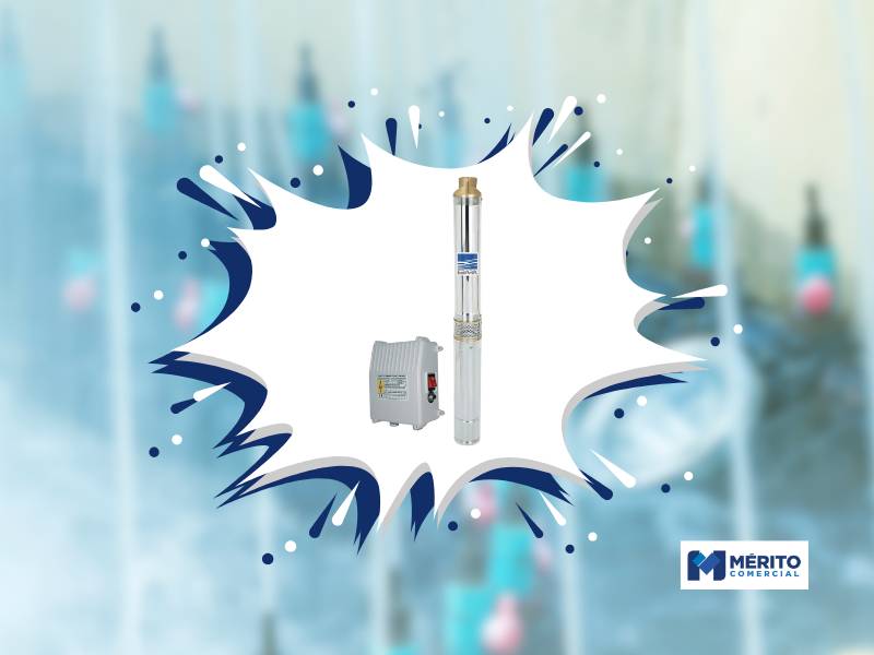 Bomba Submersa Ebara 3BPS2/14 3/4 CV Monofásica 220V com Control Box