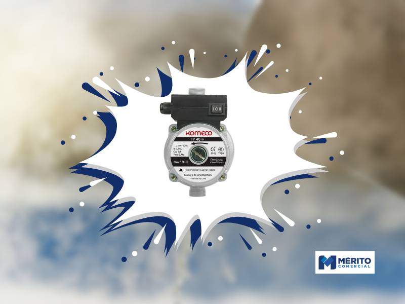 Pressurizador de Água Komeco TP40 Ferro 120 W Monofásico 220V.