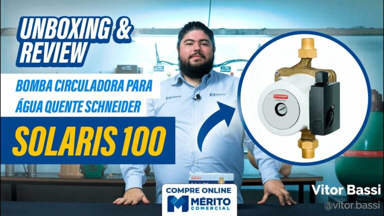Bomba Circuladora Para Água Quente Schneider Solaris 100 1/6 Cv Monofásica 220v.