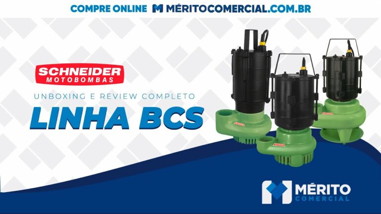 Conheça a Linha BCS de Bombas Submersíveis da Schneider.